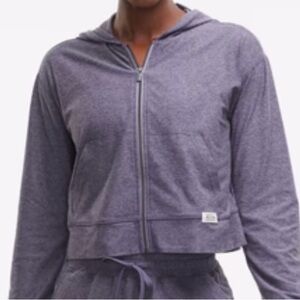 Peloton Dreamblend Full Zip Hoodie Purple - Large